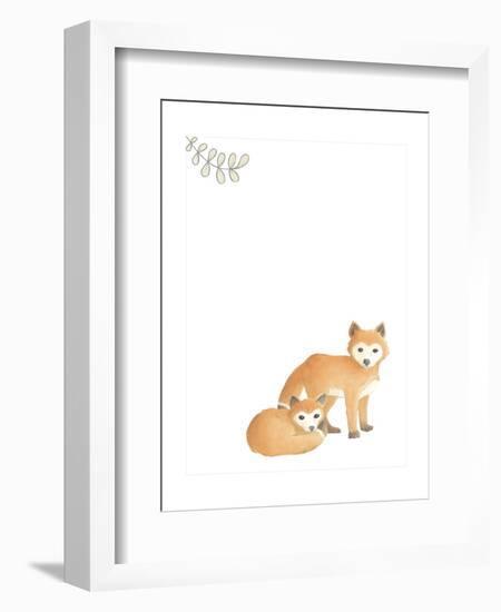 Baby Animals V-June Erica Vess-Framed Art Print