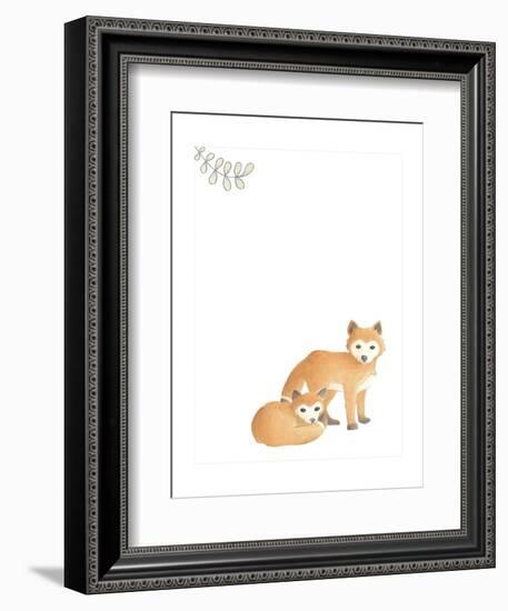 Baby Animals V-June Erica Vess-Framed Art Print