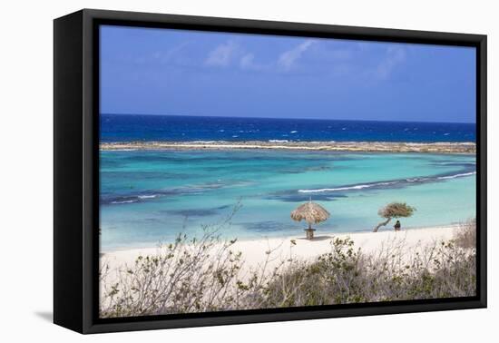 Baby Beach, San Nicolas, Aruba, Lesser Antilles, Netherlands Antilles, Caribbean, Central America-Jane Sweeney-Framed Premier Image Canvas