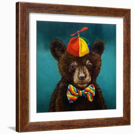 Baby Bear-Lucia Heffernan-Framed Art Print