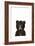 Baby Black Bear-Leah Straatsma-Framed Art Print