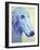 Baby Blue Borzoi-Dawgart-Framed Giclee Print