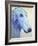 Baby Blue Borzoi-Dawgart-Framed Giclee Print