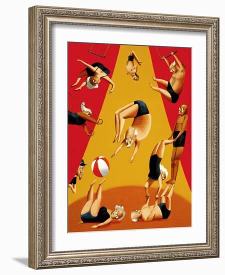 Baby boomers-Mark Ulriksen-Framed Art Print