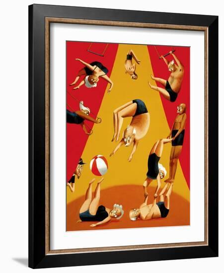 Baby boomers-Mark Ulriksen-Framed Art Print