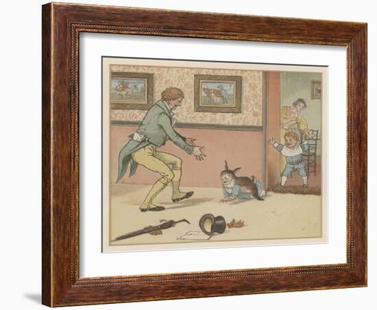 Baby Bunting-Randolph Caldecott-Framed Giclee Print