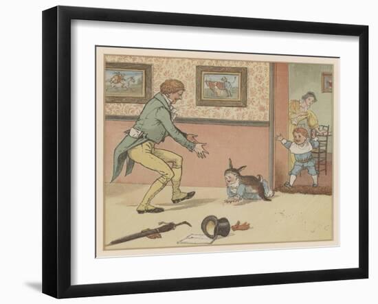 Baby Bunting-Randolph Caldecott-Framed Giclee Print