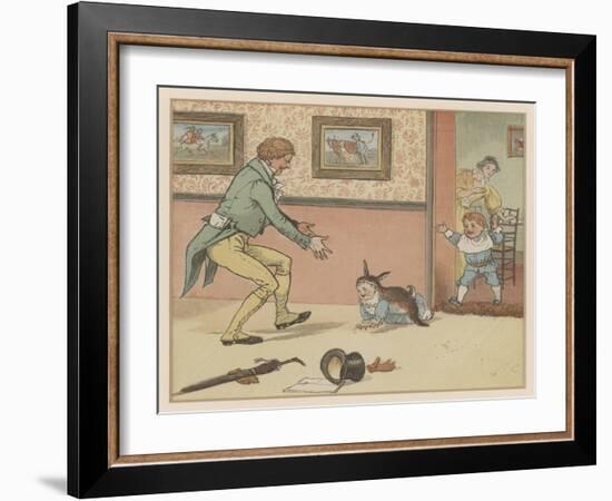 Baby Bunting-Randolph Caldecott-Framed Giclee Print