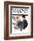 "Baby Carriage" Saturday Evening Post Cover, May 20,1916-Norman Rockwell-Framed Giclee Print