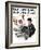 "Baby Carriage" Saturday Evening Post Cover, May 20,1916-Norman Rockwell-Framed Giclee Print