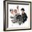 "Baby Carriage" Saturday Evening Post Cover, May 20,1916-Norman Rockwell-Framed Giclee Print