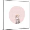 Baby Cheetah Pink-Leah Straatsma-Mounted Art Print