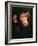 Baby Chimpanzee Portrait, from Central Africa-Pete Oxford-Framed Photographic Print