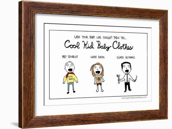 Baby Clothes-Reza Farazmand-Framed Art Print