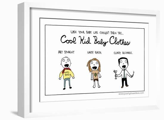 Baby Clothes-Reza Farazmand-Framed Art Print