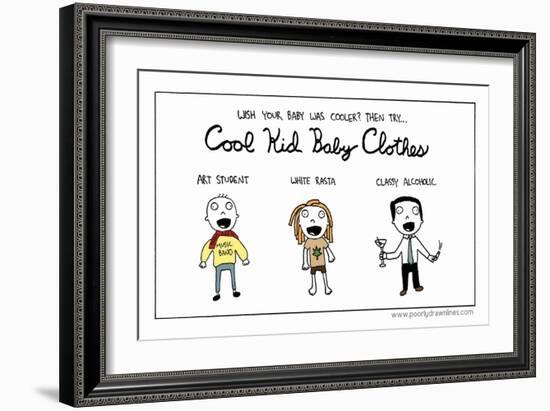 Baby Clothes-Reza Farazmand-Framed Art Print