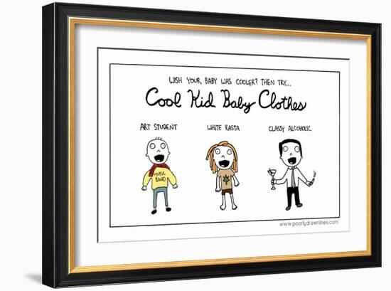 Baby Clothes-Reza Farazmand-Framed Art Print