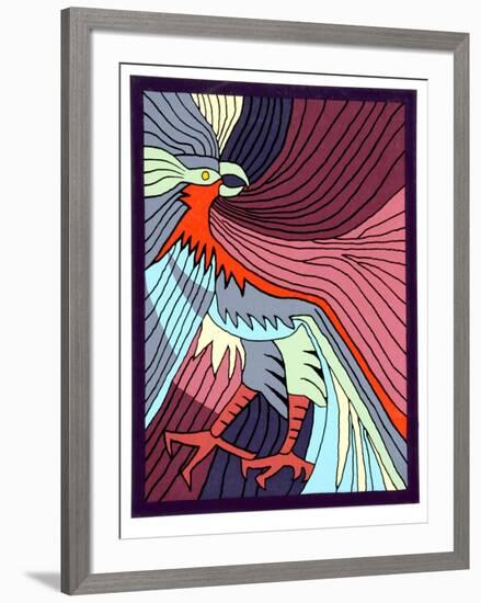 Baby Condor II-Victor Delfin-Framed Collectable Print