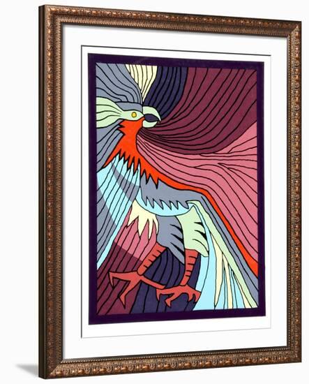 Baby Condor II-Victor Delfin-Framed Collectable Print