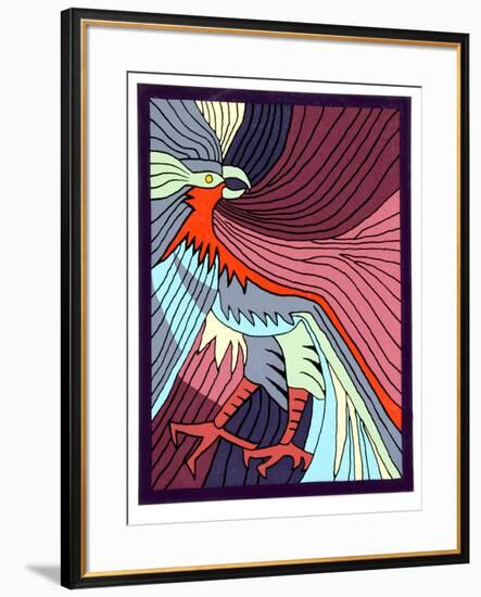 Baby Condor II-Victor Delfin-Framed Collectable Print