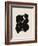 Baby Curl African Nude in Black-Little Dean-Framed Photographic Print