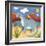 Baby Dippy The Diplodocus-Sophie Harding-Framed Giclee Print