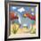 Baby Dippy The Diplodocus-Sophie Harding-Framed Art Print