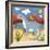 Baby Dippy The Diplodocus-Sophie Harding-Framed Art Print