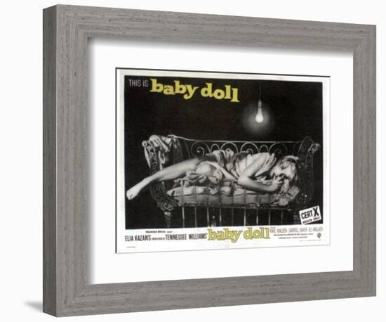 Baby Doll, Carroll Baker, 1956-null-Framed Premium Giclee Print