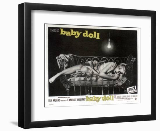 Baby Doll, Carroll Baker, 1956-null-Framed Premium Giclee Print