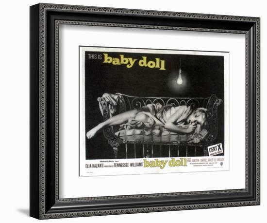 Baby Doll, Carroll Baker, 1956-null-Framed Premium Giclee Print