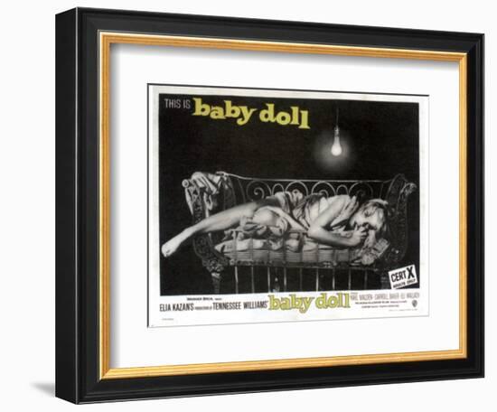 Baby Doll, Carroll Baker, 1956-null-Framed Premium Giclee Print