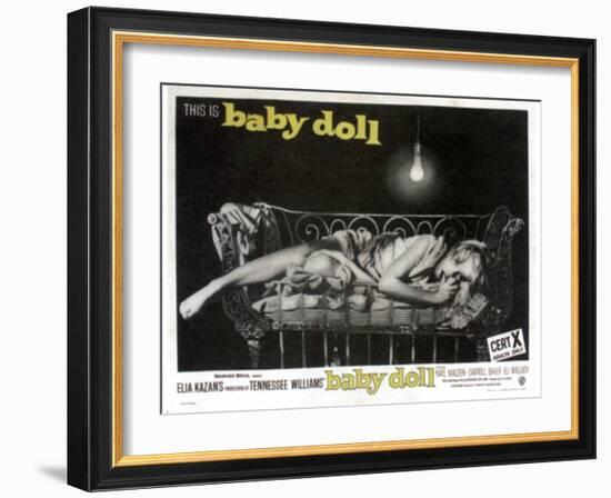 Baby Doll, Carroll Baker, 1956-null-Framed Art Print