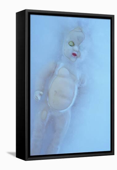 Baby Doll-Den Reader-Framed Premier Image Canvas