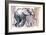 Baby Elephant, 2012-Mark Adlington-Framed Giclee Print