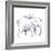 Baby Elephant Love III-Aimee Del Valle-Framed Premium Giclee Print