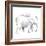 Baby Elephant Love III-Aimee Del Valle-Framed Premium Giclee Print