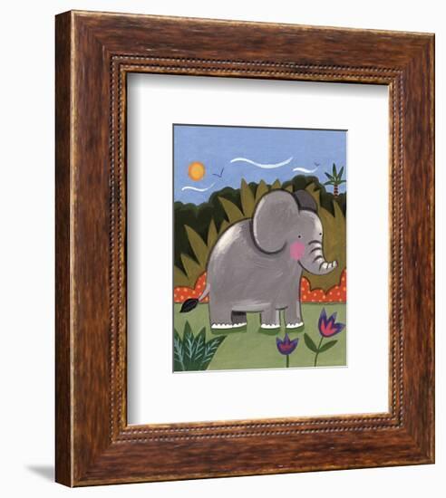 Baby Elephant-Sophie Harding-Framed Art Print