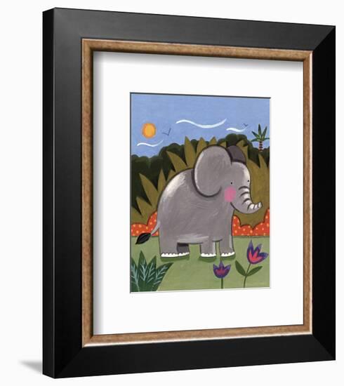 Baby Elephant-Sophie Harding-Framed Art Print