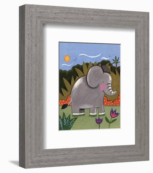 Baby Elephant-Sophie Harding-Framed Art Print