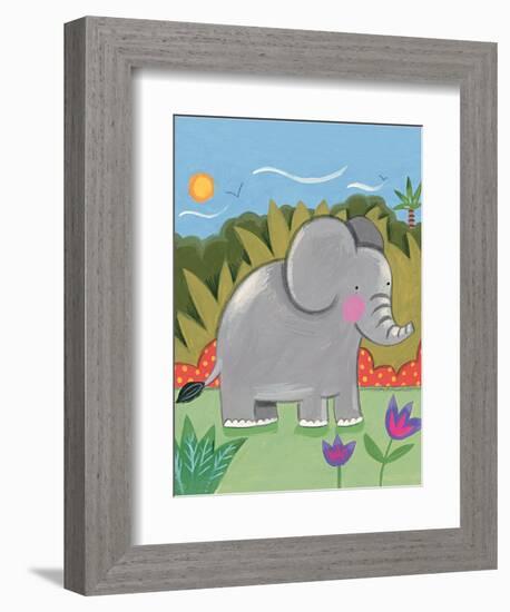 Baby Elephant-Sophie Harding-Framed Premium Giclee Print