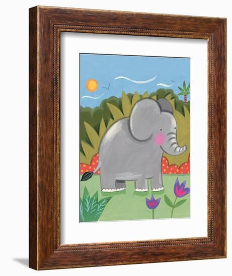 Baby Elephant-Sophie Harding-Framed Premium Giclee Print