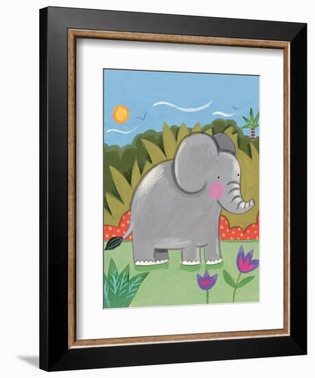 Baby Elephant-Sophie Harding-Framed Premium Giclee Print