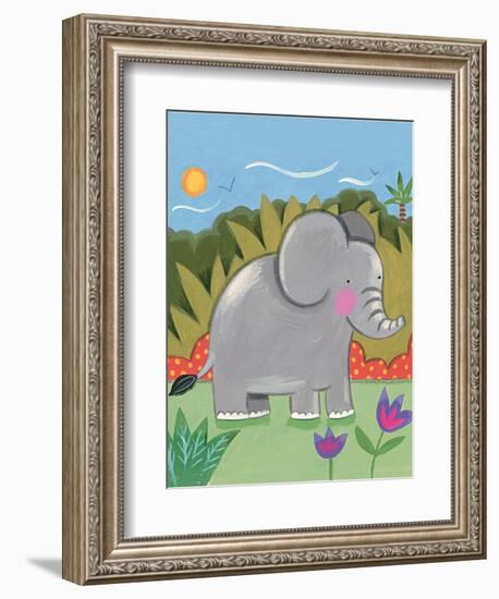 Baby Elephant-Sophie Harding-Framed Art Print