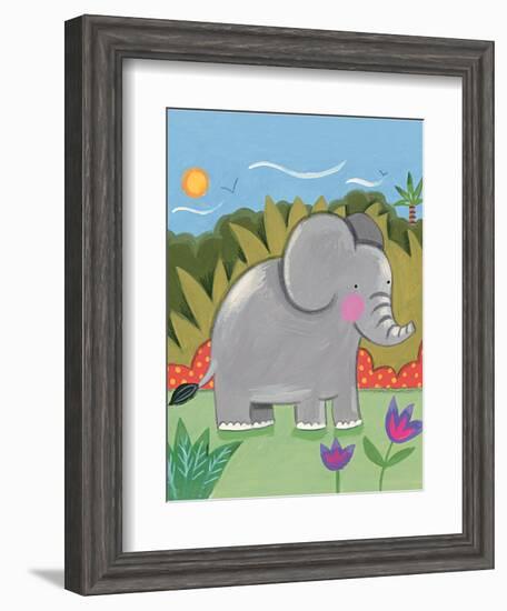 Baby Elephant-Sophie Harding-Framed Art Print