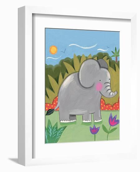Baby Elephant-Sophie Harding-Framed Art Print