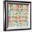 Baby Elephants and Flamingos-Sharon Turner-Framed Art Print