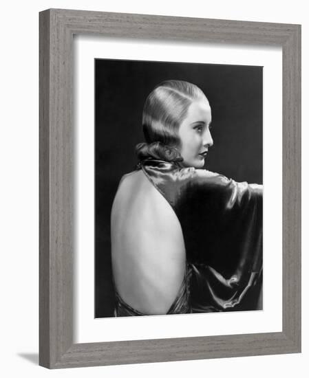 Baby Face, Barbara Stanwyck, 1933-null-Framed Photo