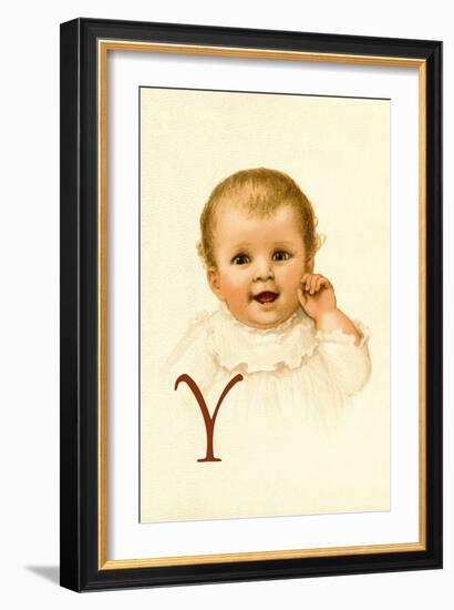 Baby Face Y-Ida Waugh-Framed Art Print