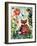 Baby Fox in the Garden-Wyanne-Framed Giclee Print